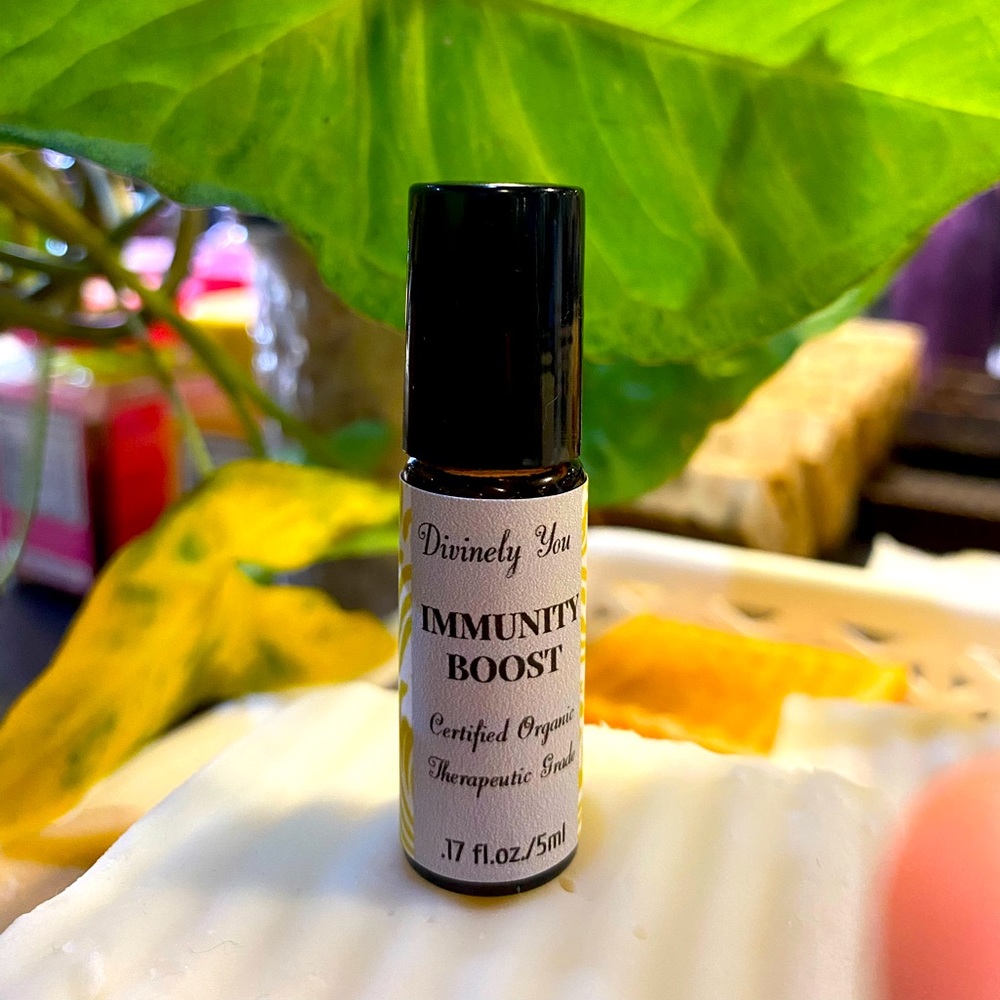 Immunity Boost-Essential Oil Blend (Organic and Therapeutic Grade)